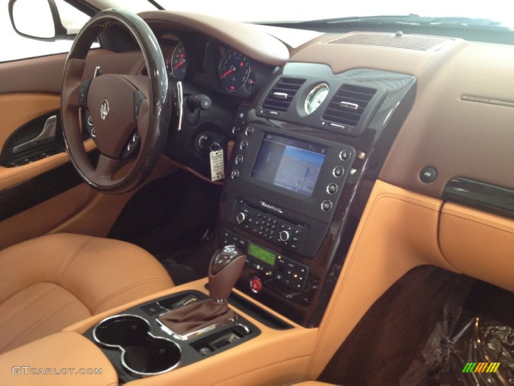 2012 Quattroporte S - Bianco Eldorado (White) / Cuoio photo #19