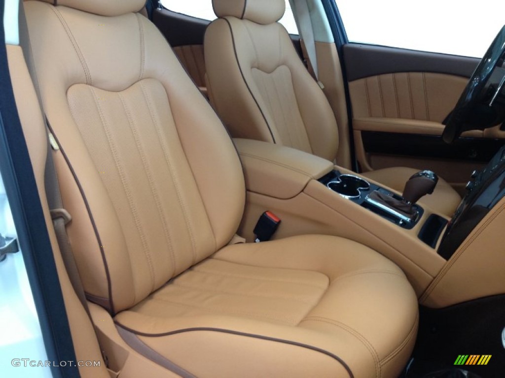 2012 Quattroporte S - Bianco Eldorado (White) / Cuoio photo #20
