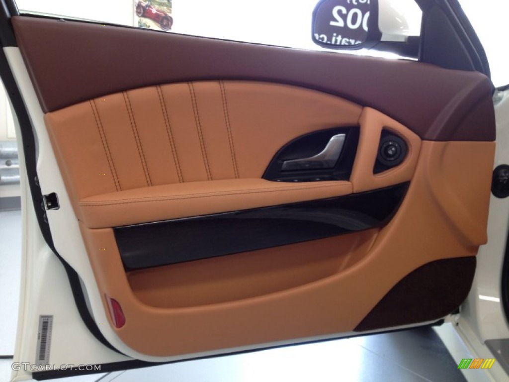 2012 Quattroporte S - Bianco Eldorado (White) / Cuoio photo #21