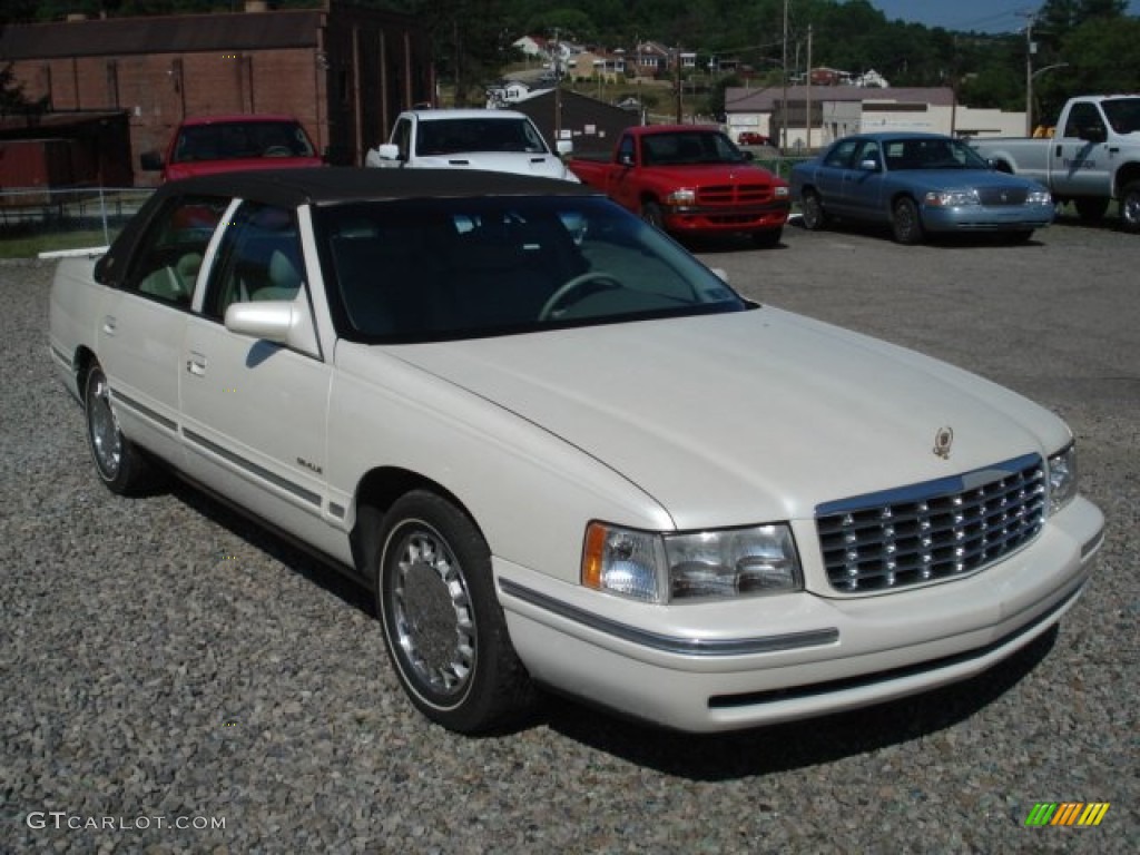 1998 DeVille Sedan - White Diamond Pearl / Shale photo #1
