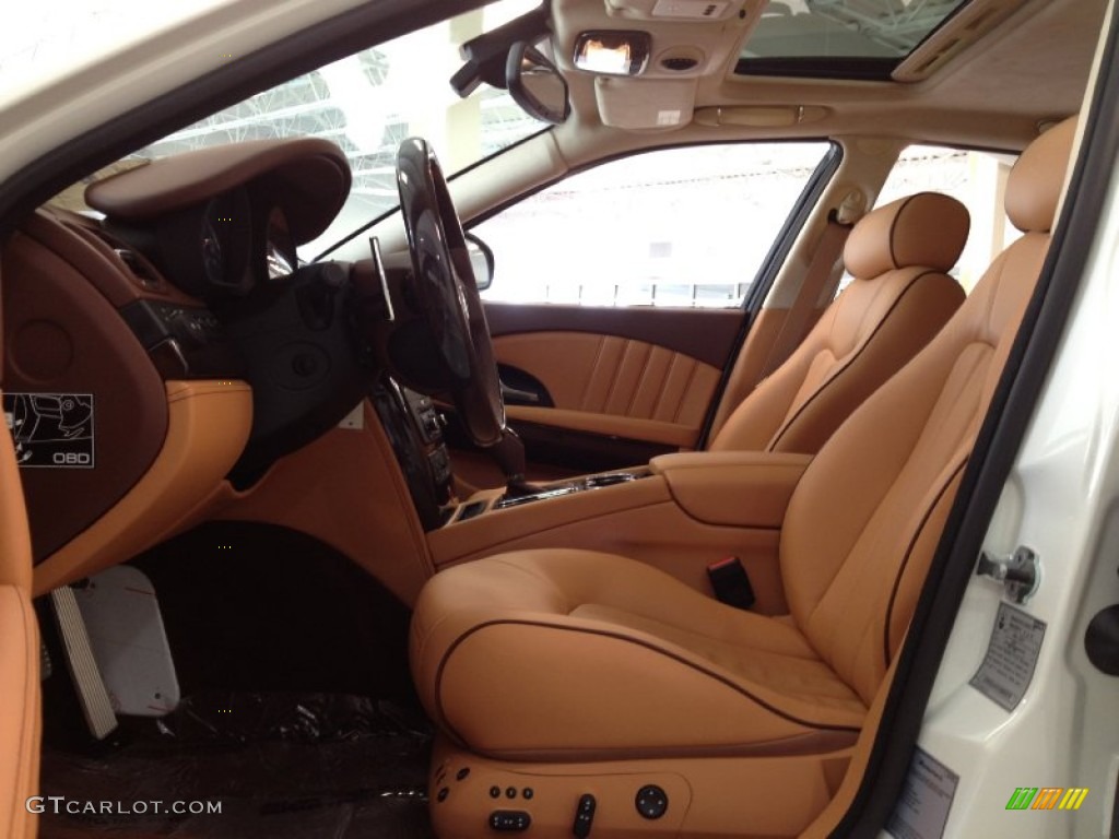 2012 Quattroporte S - Bianco Eldorado (White) / Cuoio photo #22