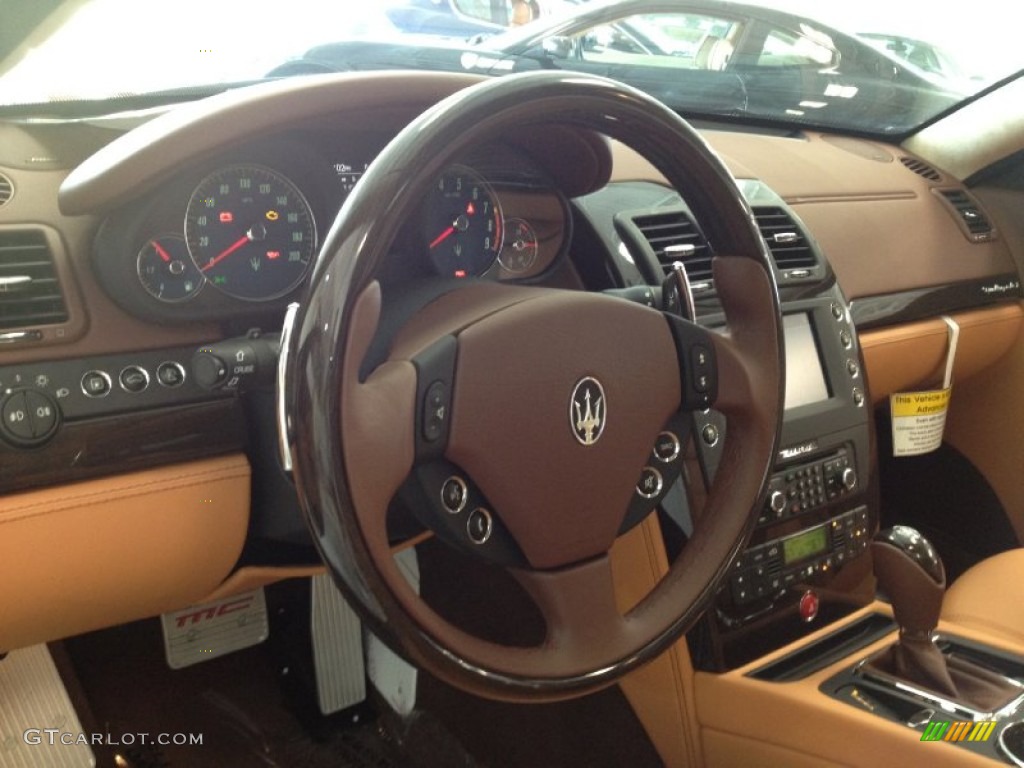 2012 Quattroporte S - Bianco Eldorado (White) / Cuoio photo #25
