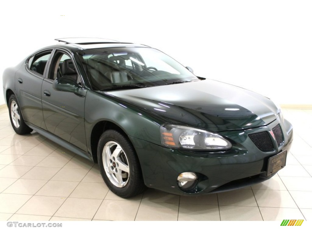 2004 Grand Prix GT Sedan - Polo Green Metallic / Dark Pewter photo #1