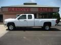 Summit White - Silverado 2500HD Work Truck Extended Cab 4x4 Photo No. 2