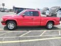 2002 Flame Red Dodge Dakota Sport Club Cab  photo #4