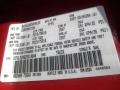  2002 Dakota Sport Club Cab Flame Red Color Code PR4