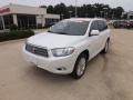 Blizzard White Pearl 2009 Toyota Highlander Hybrid Limited 4WD