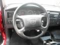 Dark Slate Gray 2002 Dodge Dakota Sport Club Cab Steering Wheel