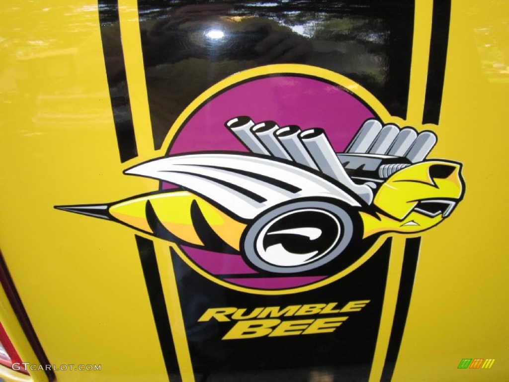 2004 Ram 1500 Rumble Bee Regular Cab 4x4 - Solar Yellow / Dark Slate Gray/Yellow Accents photo #15