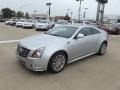 2012 Radiant Silver Metallic Cadillac CTS Coupe  photo #1