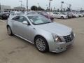 2012 Radiant Silver Metallic Cadillac CTS Coupe  photo #2