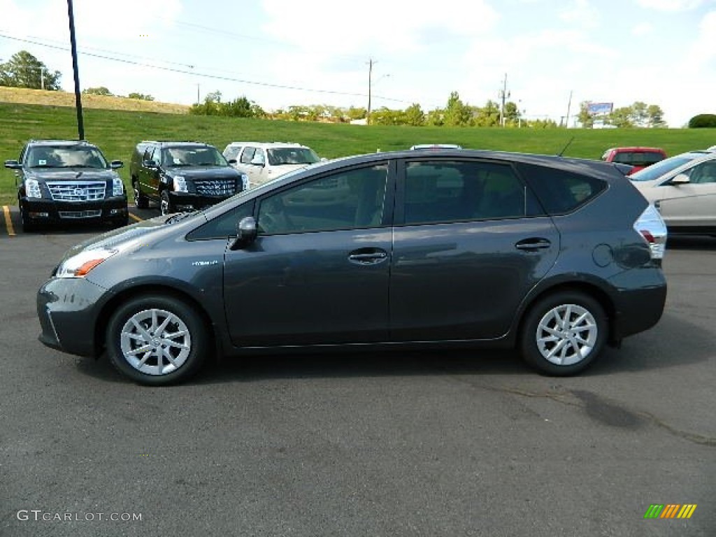 Magnetic Gray Metallic 2012 Toyota Prius v Two Hybrid Exterior Photo #67523912