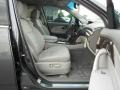 2012 Acura MDX Taupe Interior Front Seat Photo
