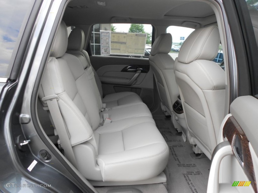2012 Acura MDX SH-AWD Advance Rear Seat Photo #67524512