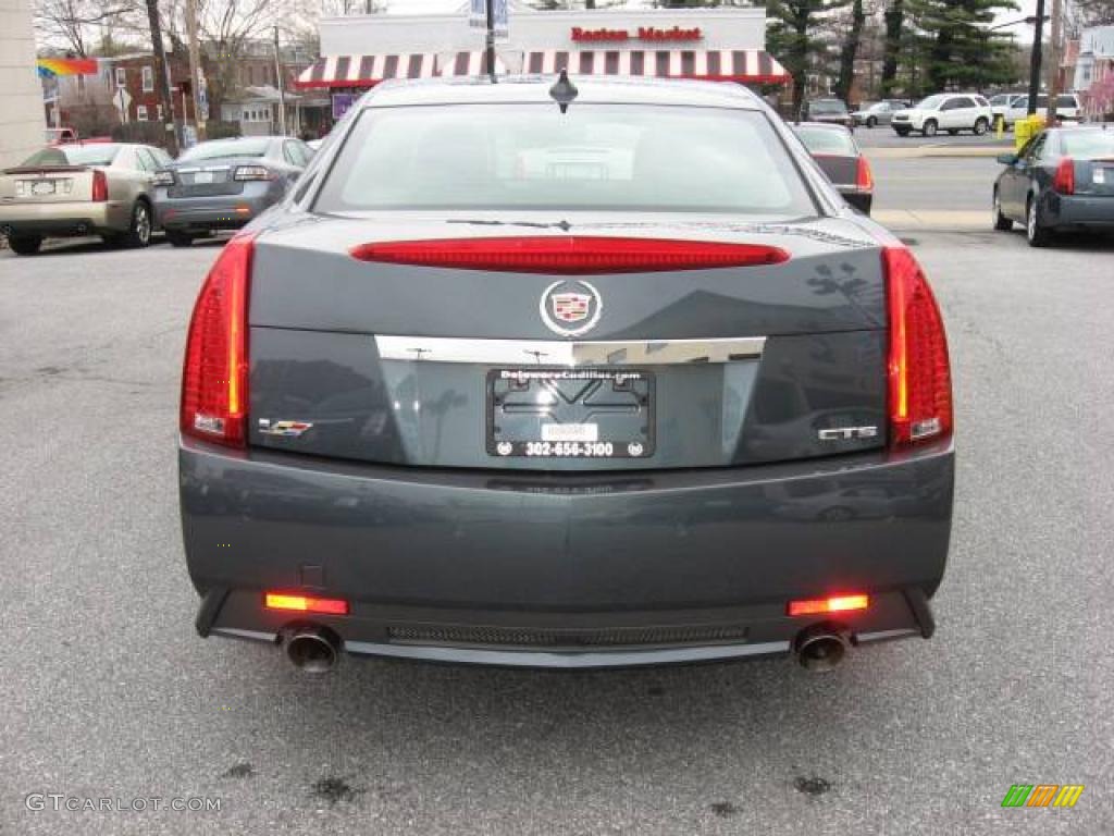 2009 CTS -V Sedan - Thunder Gray ChromaFlair / Ebony photo #8