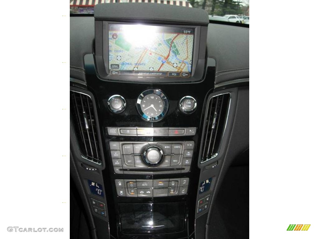 2009 CTS -V Sedan - Thunder Gray ChromaFlair / Ebony photo #18