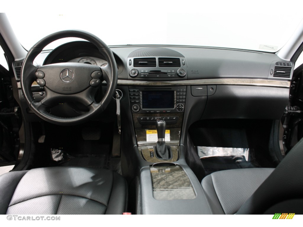 2007 E 350 4Matic Sedan - Sienna Black Metallic / Black photo #6
