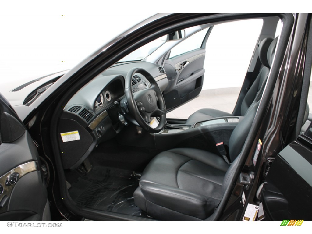 2007 E 350 4Matic Sedan - Sienna Black Metallic / Black photo #18