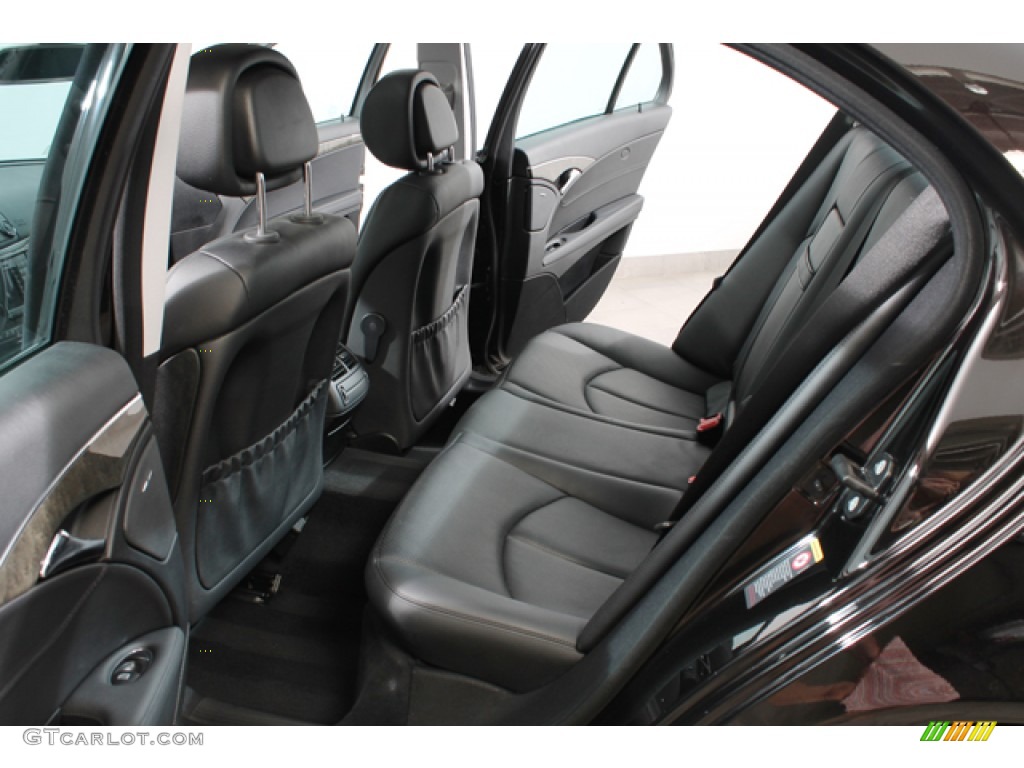 2007 E 350 4Matic Sedan - Sienna Black Metallic / Black photo #19