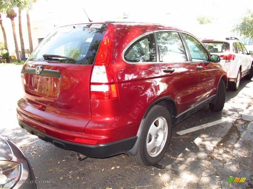 2010 CR-V LX - Tango Red Pearl / Gray photo #2