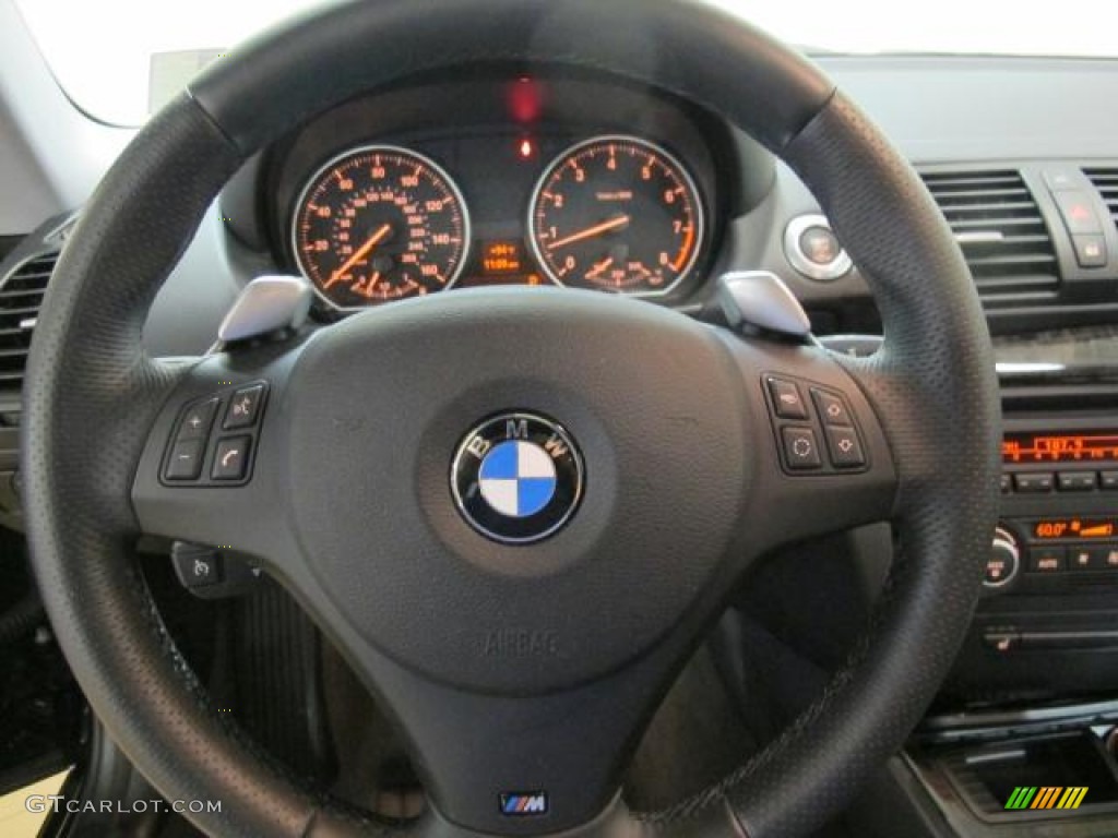 2009 1 Series 135i Coupe - Jet Black / Black photo #25