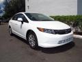 Taffeta White - Civic LX Sedan Photo No. 1