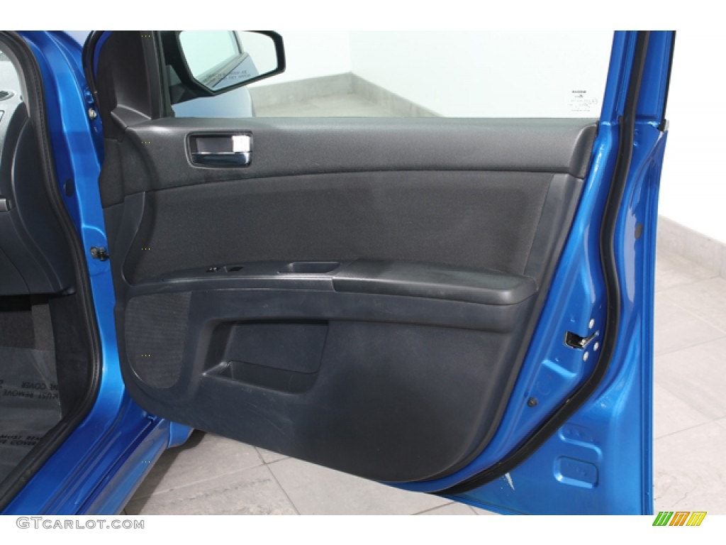 2008 Nissan Sentra SE-R SE-R Charcoal Door Panel Photo #67528166