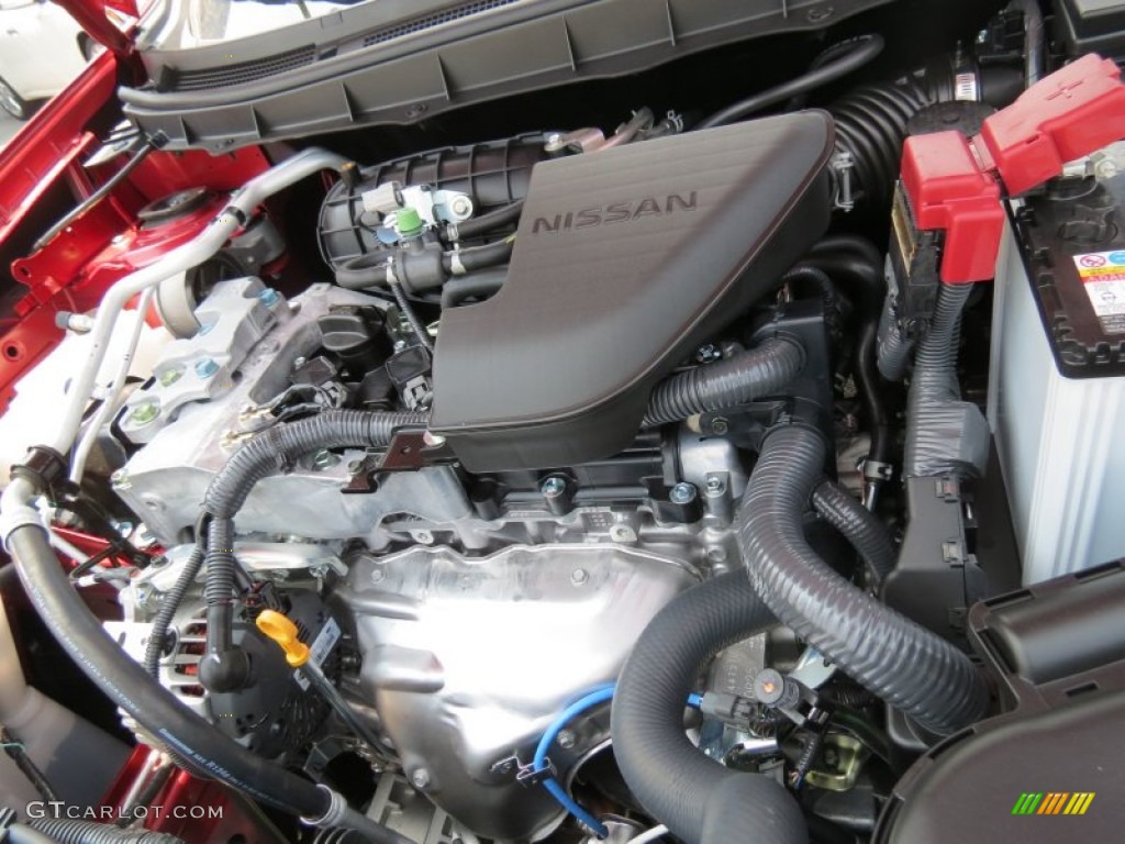 2012 Rogue SV - Cayenne Red / Black photo #11