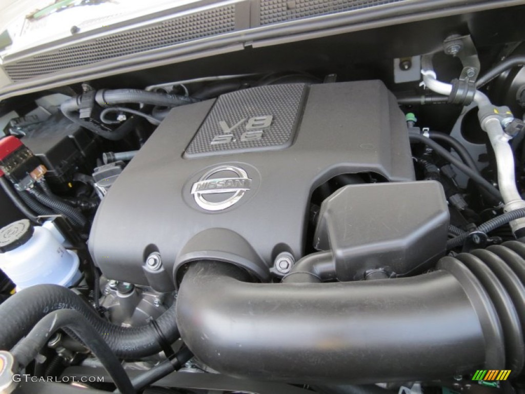 2012 Nissan Titan SV Crew Cab 5.6 Liter Flex-Fuel DOHC 32-Valve CVTCS V8 Engine Photo #67528835