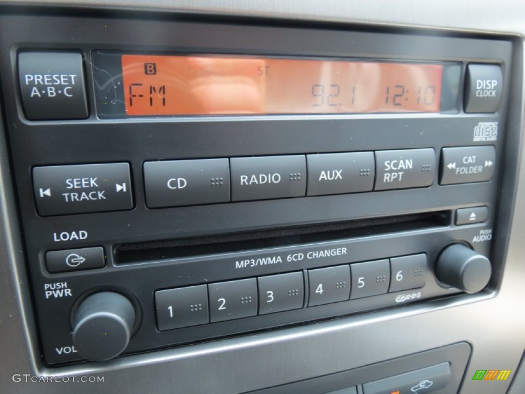 2012 Nissan Titan SV Crew Cab Audio System Photo #67528871