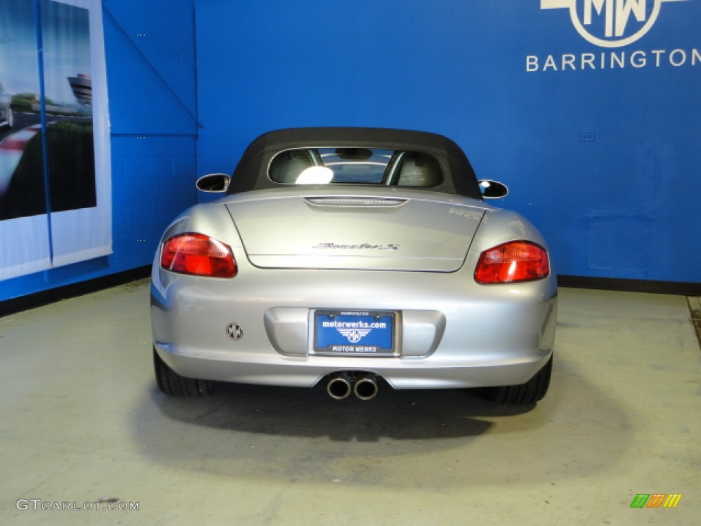 2008 Boxster RS 60 Spyder - GT Silver Metallic / Carrera Red photo #13