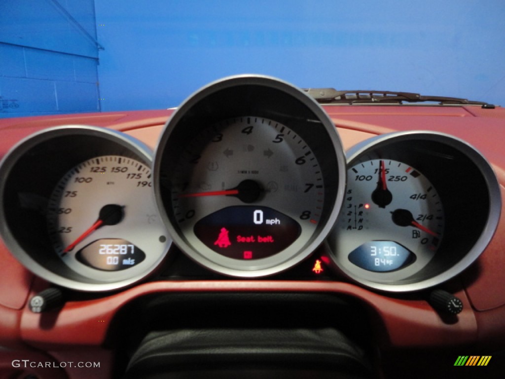 2008 Porsche Boxster RS 60 Spyder Gauges Photo #67529054