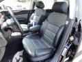 2005 Audi Allroad Platinum/Sabre Black Interior Front Seat Photo