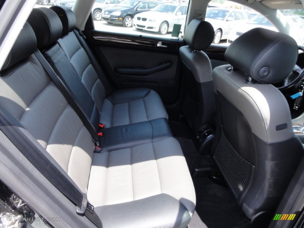 Platinum/Sabre Black Interior 2005 Audi Allroad 2.7T quattro Photo #67530326