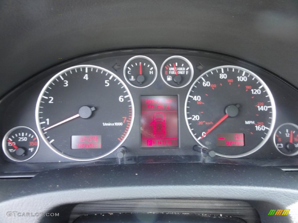 2005 Audi Allroad 2.7T quattro Gauges Photos