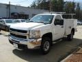 Summit White - Silverado 3500HD Regular Cab Utility Photo No. 9
