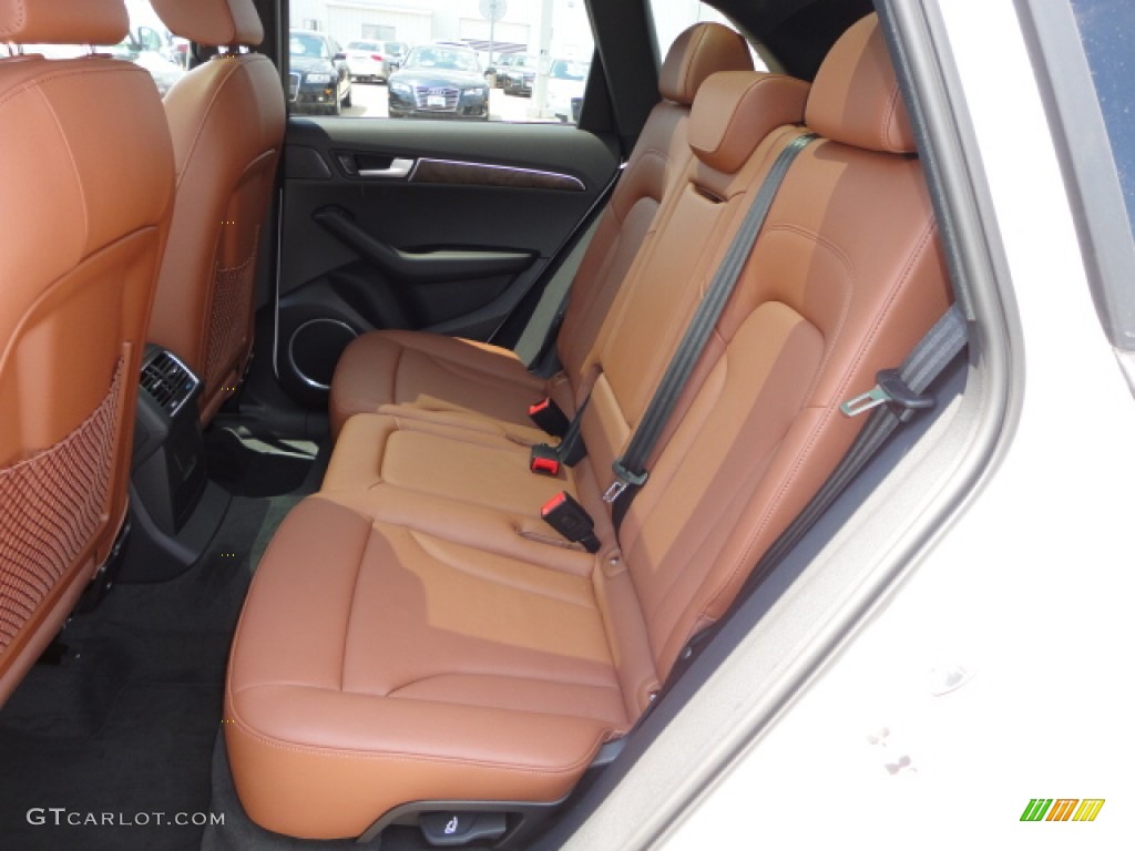 Cinnamon Brown Interior 2012 Audi Q5 3.2 FSI quattro Photo #67532309