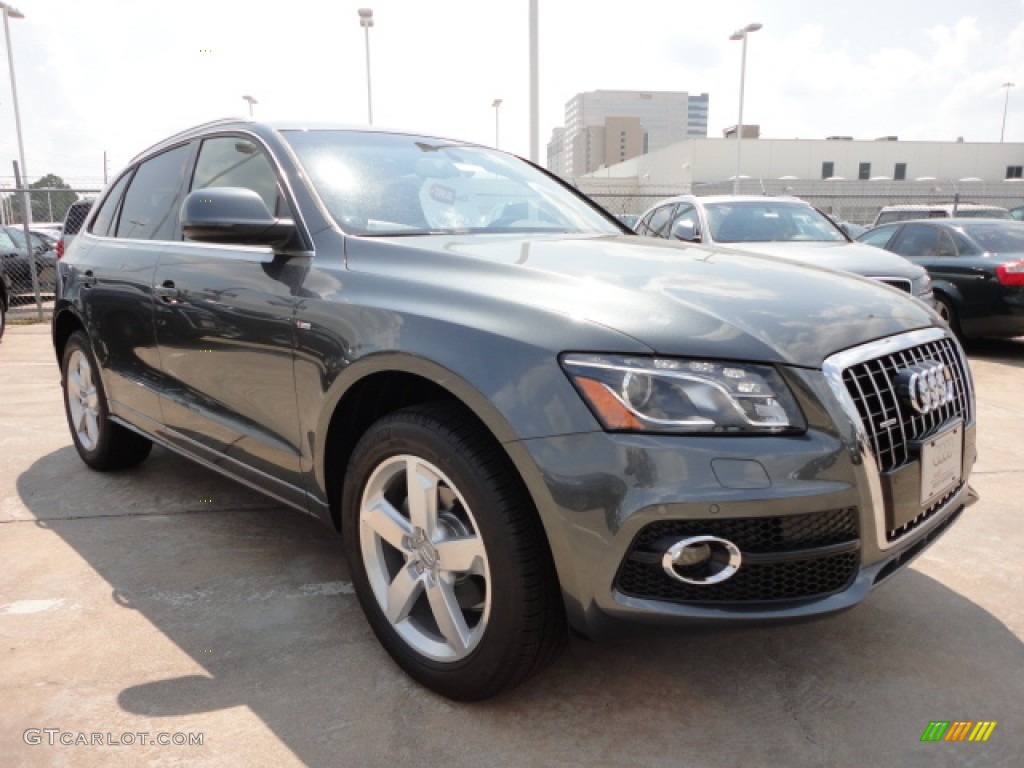 2012 Q5 3.2 FSI quattro - Daytona Gray Pearl Effect / Black photo #1