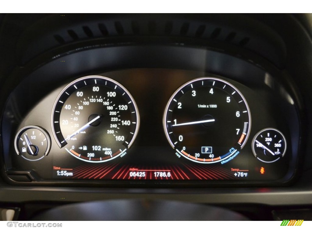 2012 BMW 7 Series 740i Sedan Gauges Photo #67532603
