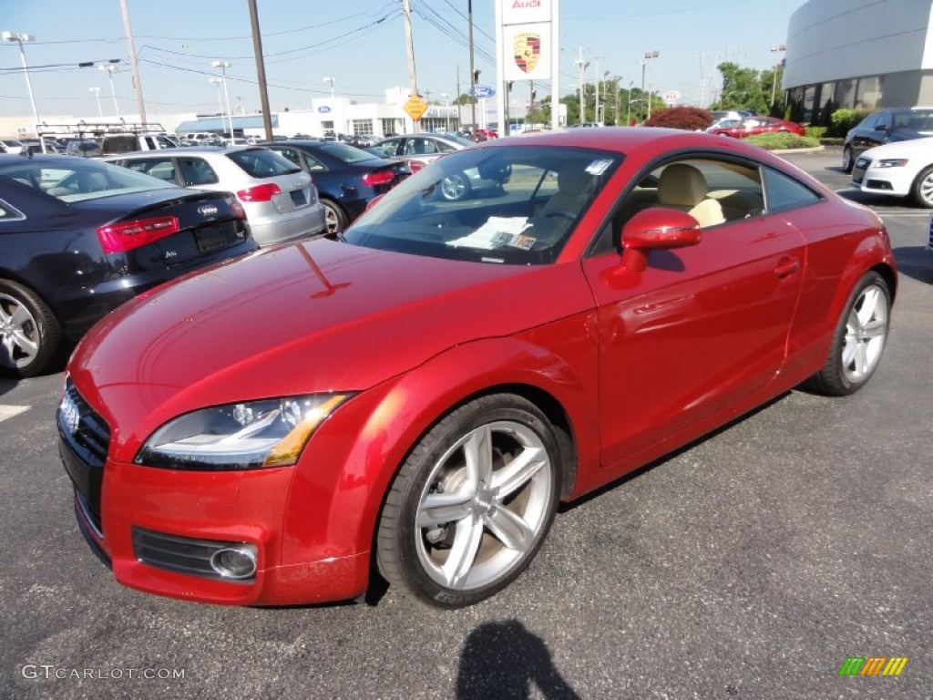Volcano Red Metallic 2012 Audi TT 2.0T quattro Coupe Exterior Photo #67532825