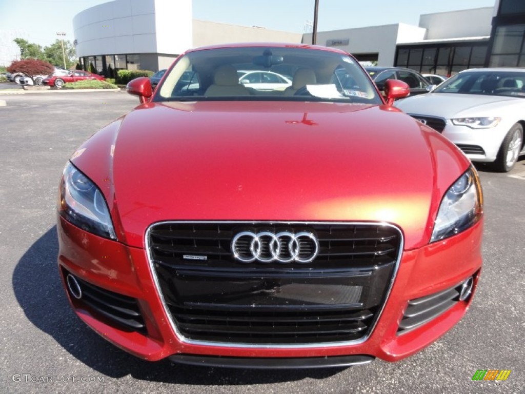 Volcano Red Metallic 2012 Audi TT 2.0T quattro Coupe Exterior Photo #67532843