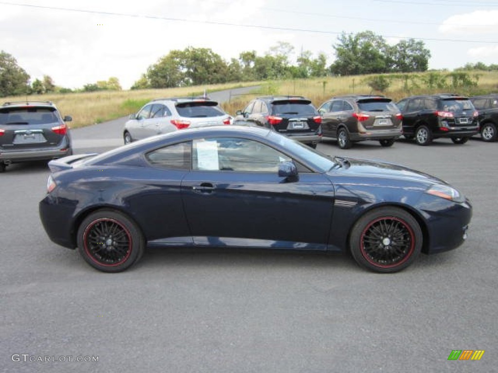 Regatta Blue 2008 Hyundai Tiburon GT Exterior Photo #67532879