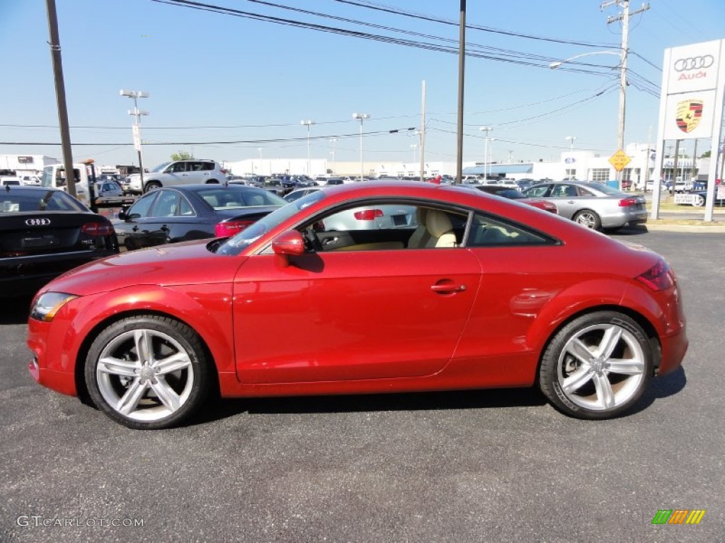 Volcano Red Metallic 2012 Audi TT 2.0T quattro Coupe Exterior Photo #67532902