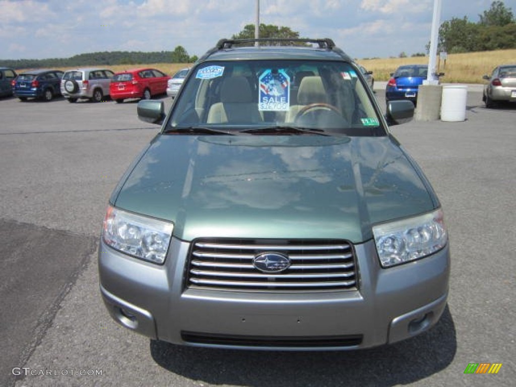 2007 Forester 2.5 X L.L.Bean Edition - Evergreen Metallic / Desert Beige photo #2