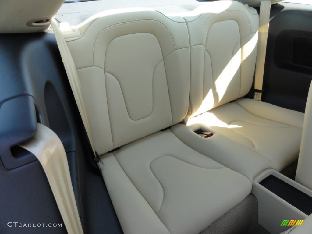 2012 Audi TT 2.0T quattro Coupe Rear Seat Photos