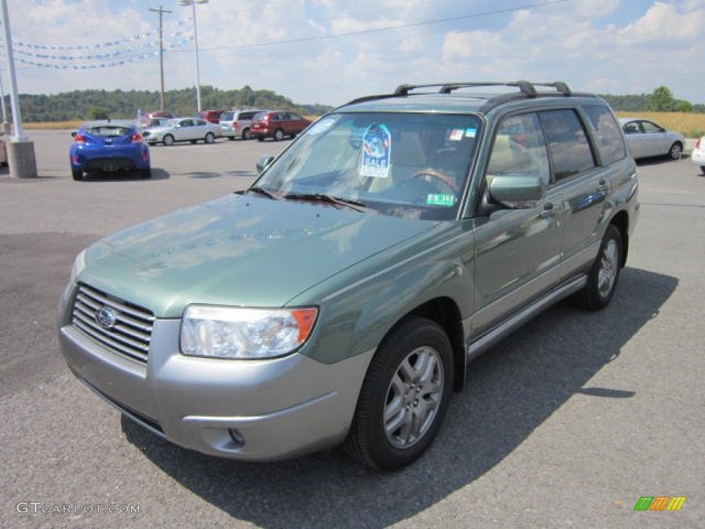 2007 Forester 2.5 X L.L.Bean Edition - Evergreen Metallic / Desert Beige photo #3