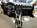 2012 Audi TT Luxor Beige Interior Dashboard Photo