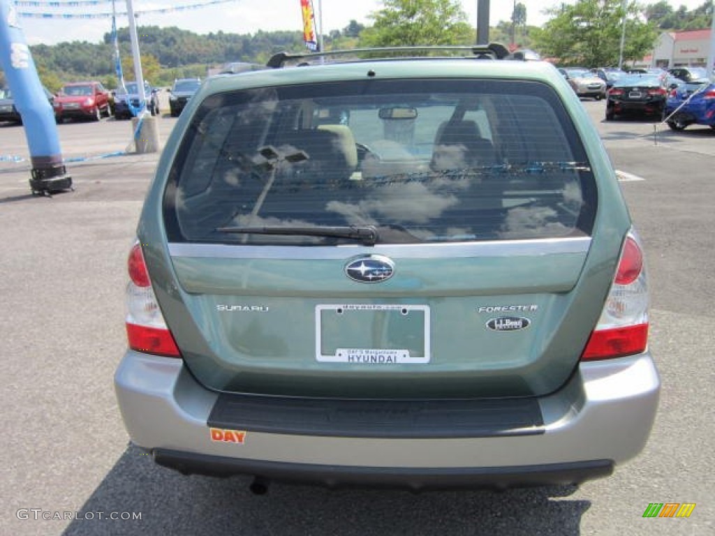2007 Forester 2.5 X L.L.Bean Edition - Evergreen Metallic / Desert Beige photo #6