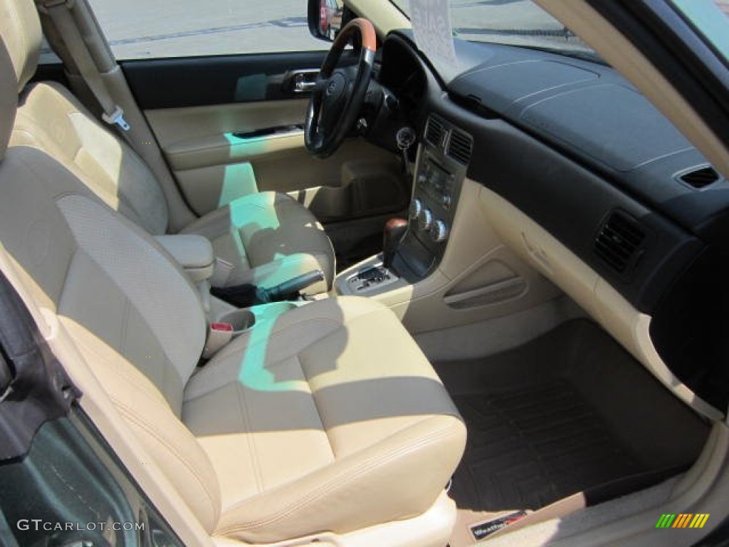 2007 Forester 2.5 X L.L.Bean Edition - Evergreen Metallic / Desert Beige photo #10