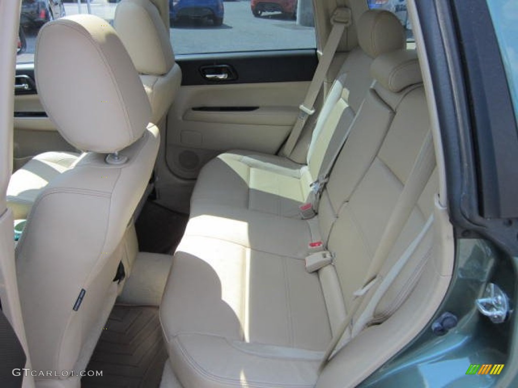 2007 Forester 2.5 X L.L.Bean Edition - Evergreen Metallic / Desert Beige photo #14